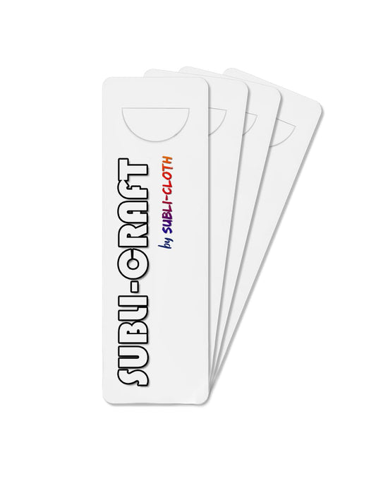 Subli-Craft Bookmark Cardboard Custom Sublimation Pack 50 Units by Subli-Cloth Design