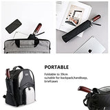 Travel Umbrella 54Inch, Windproof Umbrella,Rain Umbrellas，Large Umbrella,Strong and Portable，Golf 210T Vented for Men and Women，Wooden Handle by Pattecor(Black) Nothers