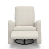 Graco Teddi Power Recliner Swivel Glider, Electronic Power Recline, Oeko-TEX 100 Certified, USB-A & USB-C Charger, Premium Cushioning & Comfort – (Dune Basketweave)