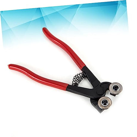 HOUDERCO 1pc Mosaic Glass Tile Cutter Pliers Trimmer Laminate Clippers Stick Tile Tiles Tile Stickers Small Tile Cutter DIY Manual Round Pliers Stainless Steel Cutter Pliers HOUDERCO