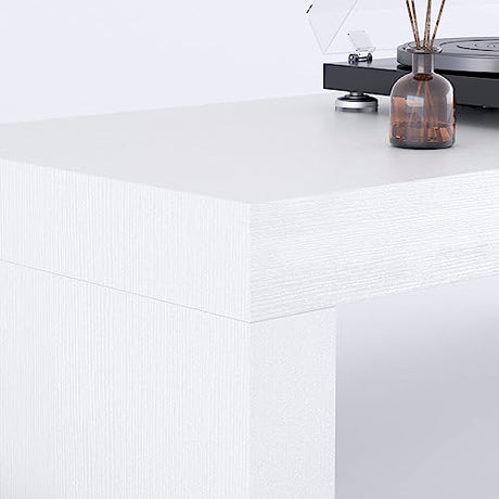 Mobili Fiver Evolution High Bar Table - Ashwood White for 6 People, Modern Kitchen Island Mobili Fiver