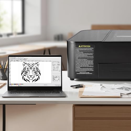VEVOR 55W CO2 Laser Engraver, 20 x 12 in, Desktop CO2 Laser Engraver and Cutter Machine with 16MP Camera, Water Pump, Rotary Axis, Compatible with LightBurn CorelDRAW RDWorks, for Wood Acrylic Glass VEVOR