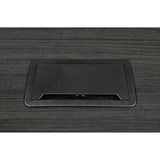 Regency Legacy Racetrack Conference Table with Tabletop Power & Data Port, 120", Ash Grey Regency