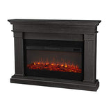 Real Flame Beau 59" Landscape Electric Fireplace with Mantel for Living Room or Bedroom, Replaceable Fireplace Insert Heater, Realistic Log and Flame Effect, Remote Control, Timer Real Flame