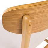 Christopher Knight Home Lucious Fabric / Oak Finish Dining Chairs, 2-Pcs Set, Light Beige Christopher Knight Home