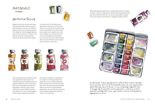 Painting Calm: Connect to nature through the art of watercolour WoodArtSupply