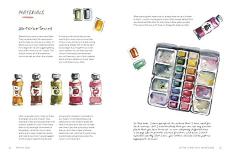 Painting Calm: Connect to nature through the art of watercolour WoodArtSupply