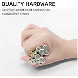 JXCAA Ladder Bookcase for Computer Desk, Dorm Room Desk Hutch, MDF + Steel Frame Material, Desktop Storage Rack, DIY Storage, L55/ 75/95 Cm JXCAA