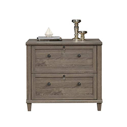 Sauder Miscellaneous Storage cabinet, L: 32.87" x W: 20.55" x H: 29.96 ", Emery Oak - WoodArtSupply