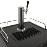 EdgeStar KC3000 Full Size Kegerator with Digital Display - Black EdgeStar
