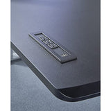 WorkPro® Electric 60"W Height-Adjustable Standing Desk with Wireless Charging, Black WorkPro