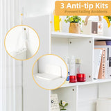 Deli 5-Tier Desktop Shelf - Versatile Wood Desk Hutch Organiser for Home and Office deli