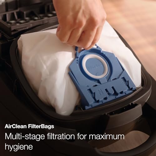 Miele Classic C1 Turbo Team Bagged Canister Vacuum, Tech Blue - Portable, Household Miele