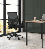 HON Crio Ergonomic Office Chair, High Back Task Chair with Adjustable Arms, Lumbar Support, 360 Swivel, Center-Tilt Recline, for Desks, Computers, Home Office, Black HON