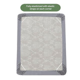Elegant Comfort 1500 Premium Hotel Quality 18-21 Inches Deep - Extra Deep Pocket Single Fitted Sheet for High Mattress, Luxury and Softest, Smart Pocket - Wrinkle Free, Twin/Twin XL, Gray Elegant Comfort