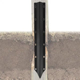 SDSNTE 10 Pack Ga Steel Fence Post Repair Stakes – Easy Installation Kit Included SDSNTE