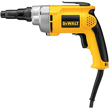 DEWALT Drywall Screw Gun, Variable Speed Reversible, 6.5-Amp (DW267), 0.25 - WoodArtSupply