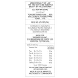 Vibe Gel Memory Foam Mattress, 12-Inch CertiPUR-US Certified Bed-in-a-Box, Queen, White Vibe