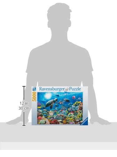 Ravensburger Beneath The Sea - 5000 Piece Jigsaw Puzzle | Precision Fit | Premium Quality | Great Group Activity | FSC Certified Ravensburger