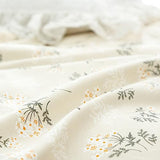 Jane yre Floral Duvet Cover Queen, Brushed Microfiber 3 Pieces Floral Bedding Set Queen, Garden Style Flower Pattern Flower Queen Duvet Cover, with Zipper Closure, Luxury Soft Breathable Comfy Jane yre