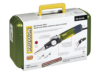 PROXXON Belt Sander BS/E, 38536, Green - WoodArtSupply