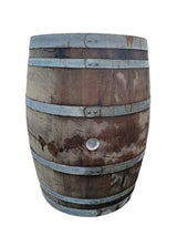 Master Garden Products WB-35 MGP Oak Wood Whole Wine Barrel, 26" D x 35" H, Tan Master Garden Products