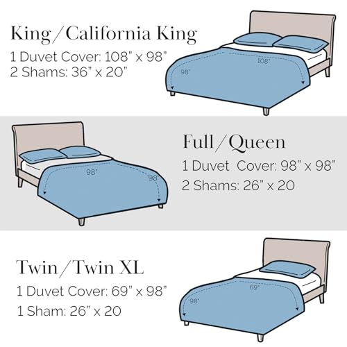 Southshore Fine Living Inc. Floral Cal King Duvet Cover Set - Oversized California King Duvet Cover, Fade Resistant Bedding, Durable Microfiber - Zipper Closure, Matching Shams - Jacobean Willow Green Southshore Fine Living, Inc.