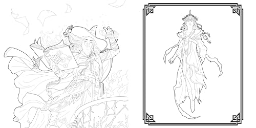 The Dungeons & Dragons Coloring Book: 80 Adventurous Line Drawings