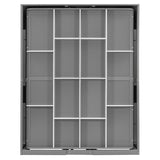 Merax Rotating Queen Murphy Bed with Hidden Storage Racks, Space-Saving Multifunctional Wall Bed for Home Office & Small Rooms Merax