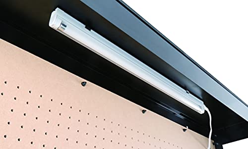 Olympia Tools Multipurpose Workbench With Power Outlets and Light, 410-014-0111 , Black Olympia Tools