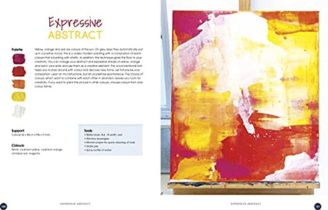 Abstract Painting: 20 projects and creative techniques in acrylic & mixed media Search Press
