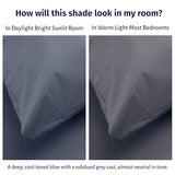 California Design Den Certified 100% Egyptian Cotton California King Sheets Set - Lightweight Percale Cal King Sheet Set with Deep Pockets, Crisp & Durable Luxury Bedding - Mineral Blue California Design Den