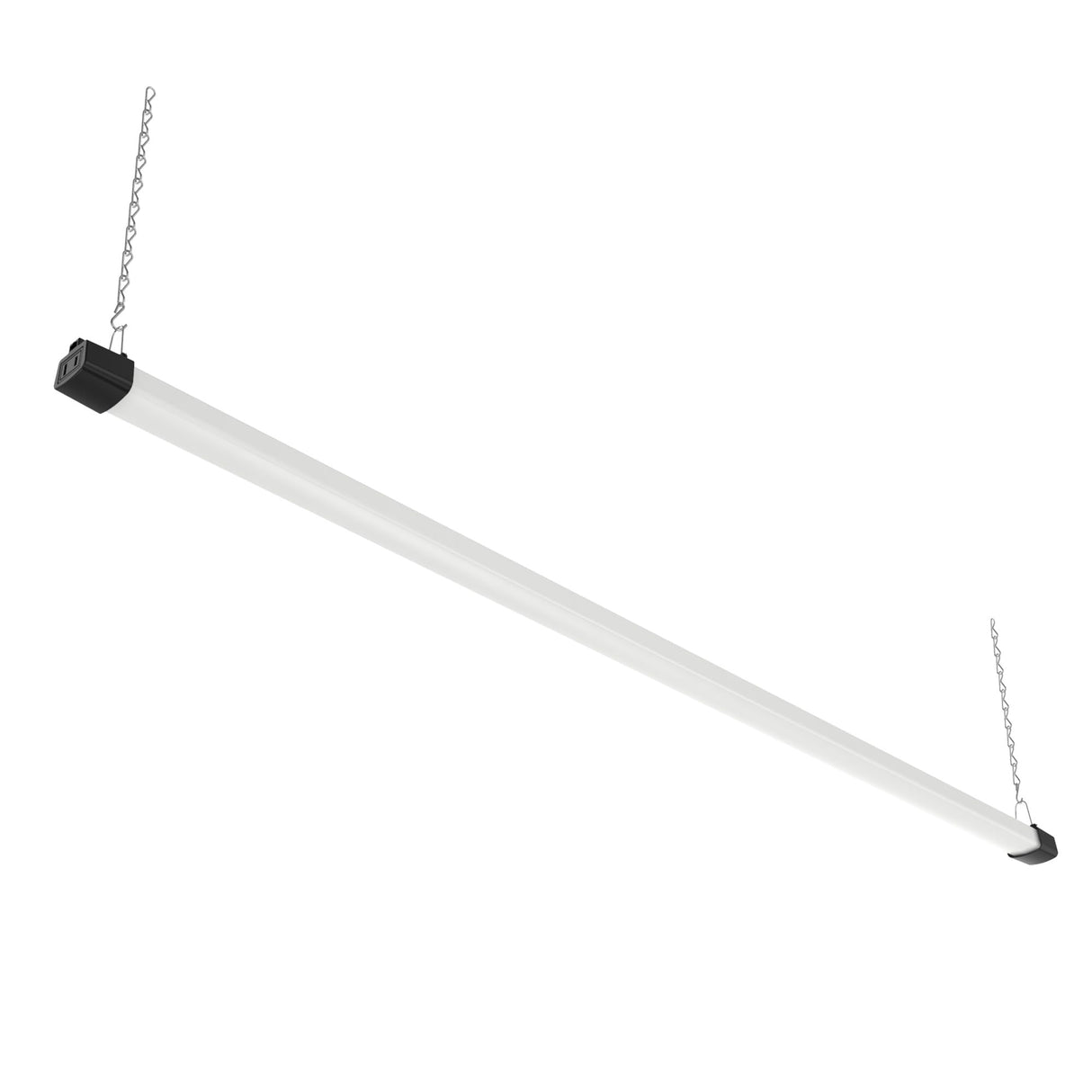 Quarterback 4FT LED Shop Light 40W Strip Work Shop Light Compact Slim with Inline Switch Daylight White 5000K for Garage Workshop Basement Quarterback