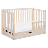Carter's by DaVinci Colby 4-in-1 Convertible Crib with Trundle Drawer in Washed Natural, Greenguard Gold Certified, Undercrib Storage DaVinci
