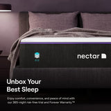 Nectar Premier California King Mattress 13" - Medium Firm Gel Memory Foam Mattress - 5 Layers of Comfort - Dual Action Cooling Tech - 365-Night Trial - Forever Warranty, White Nectar