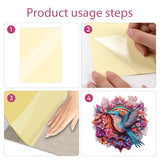 Ruikiyart Wooden Puzzles for Adults Mandala Hummingbird Jigsaw Puzzles 200Pcs Unique Shapes Bird Puzzles Great Gift for Adults and Couples on Valentine's Day,Women's Day 11.3 x 11.3 Inches Ruikiyart