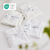 Bedsure Bed in a Bag Twin - 5 Pieces Plaid Seersucker Bedding Comforter Sets, Soft Lightweight White Boho Bed Set with Comforters Twin Size, Sheets, Pillowcase & Sham Bedsure