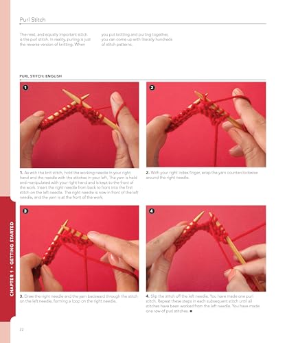 Vogue® Knitting The Learn-to-Knit Book Sixth&Spring Books