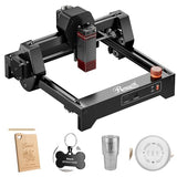 Rosewill Mini Laser Engraver, 3.5W Diode Laser Engraving & Cutting Machine, 12000mm/min High Speed, 0.04mm Compressed Spot,130x140mm Engraving Area Compatible with LightBurn & LaserGRBL Rosewill