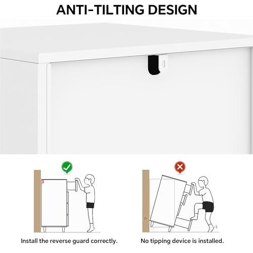 Steehoom Metal Cabinet with Lock Steel Storage Locker Lockable 4 Tier Bathroom Cabinet Changing Room Employee Locker for Home, Office, School, Gym, Garage (White, 15.75" D x 15.75" W x 49.21" H) Steehoom