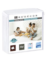 Bedecor Queen Waterproof Mattress Protector,Pee and Liquid Proof Cover for Pets, Elderly, and Incontinence, Fitted Deep Pocket for 9-18 Inch Deep Bedecor