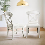 Roundhill Furniture Harola 7-Piece Dining Set, Round Pedestal Dining Table with 18" Leaf, 6 Side Chairs Roundhill Furniture