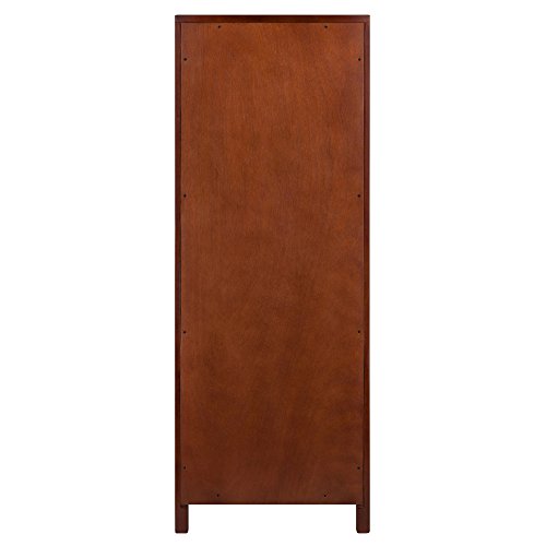 Winsome 94402 Pantry Cupboard with Door, Antique Walnut