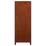 Winsome 94402 Pantry Cupboard with Door, Antique Walnut Winsome