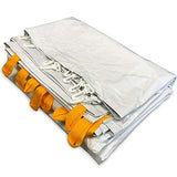 TentandTable Standard Cathedral Tent Sidewall, 7-Foot by 15-Foot, Waterproof Sidewalls for Commercial Party & Canopy Tents, UV Resistant & Removable, 14oz Translucent Vinyl, Tent Not Included TentandTable