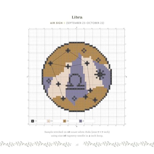 Enchanted Cross-Stitch: 34 Mystical Patterns for the Modern Stitch Witch WoodArtSupply