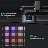 LONGER RAY5 Laser Engraver 20000mW Laser Cutter 130W CNC Laser Cutter with 3.5"Touch Screen Laser Engraving Machine DIY Engraver Tool for Metal Glass Wood Leather Laser Class ii Longer