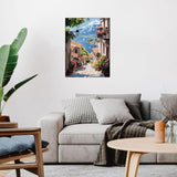 Landscape Stamped Cross Stitch Kits - Seaside Scenery Needlepoint Counted Cross Stitch Kits for Beginners Adults Patterns Dimensions Needlecrafts Embroidery Kits Arts and Crafts