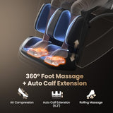 BOB AND BRAD iMaster Pro 4D Full Body Massage Chair, Co-Developed with Physical Therapists, 166° Zero Gravity SL-Track Recliner, Voice Control, Heat, Deep Tissue & Auto-Extend Calf for Tall Users BOB AND BRAD