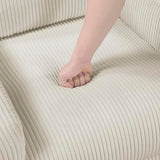 Lexicon Power Lift Recliner Chair for Elderly with Remote Control, Gentle Lift Motion, Side Pocket Armrest, Corduroy Upholstered Electric Recliner for Living Room/Bedroom, Easy Assembly, Beige Lexicon